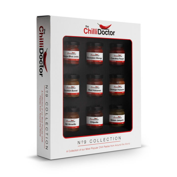 Zestaw superostrych puree chilli doctor